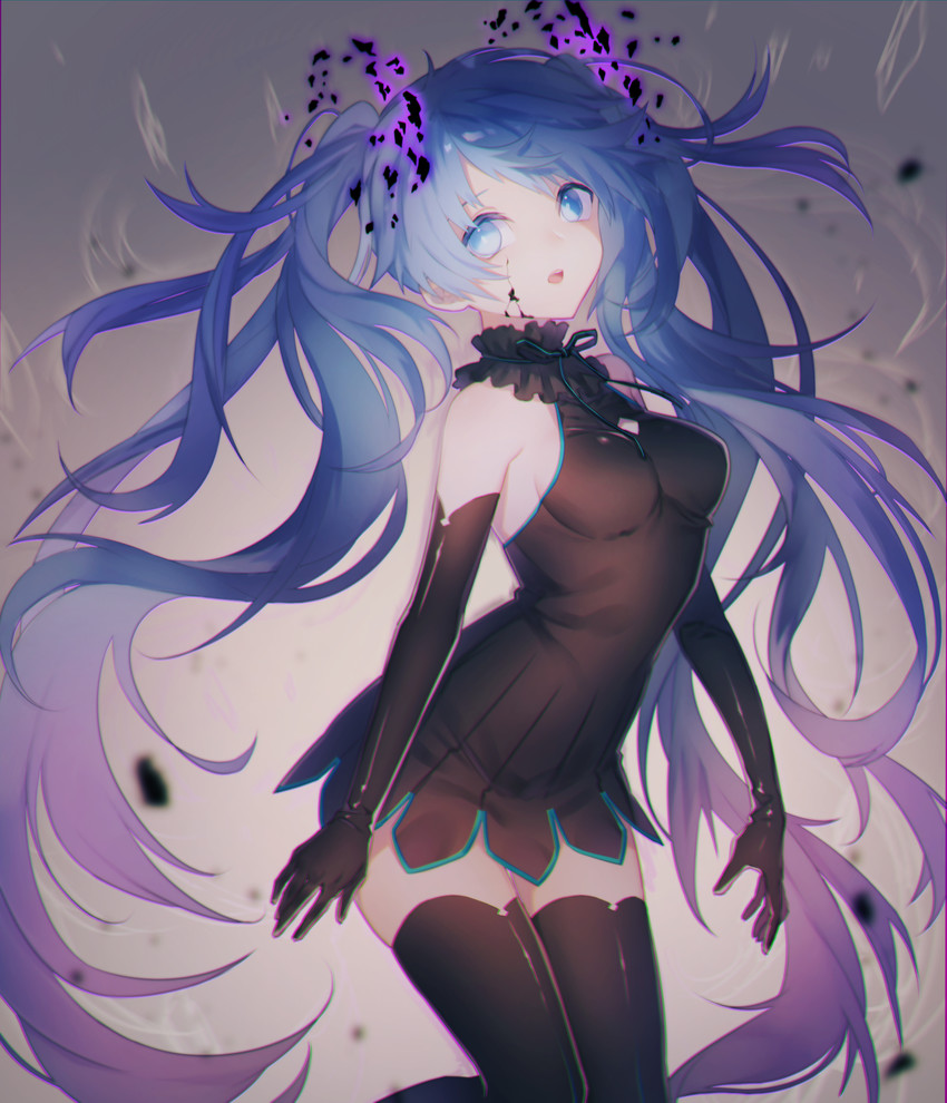 hatsune miku (vocaloid and 3 more) drawn by haizome_senri
