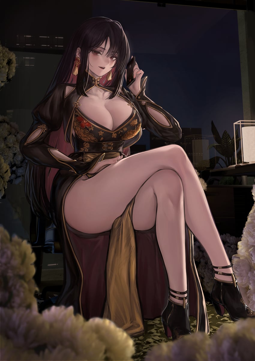moran (goddess of victory: nikke) drawn by nikumocchi