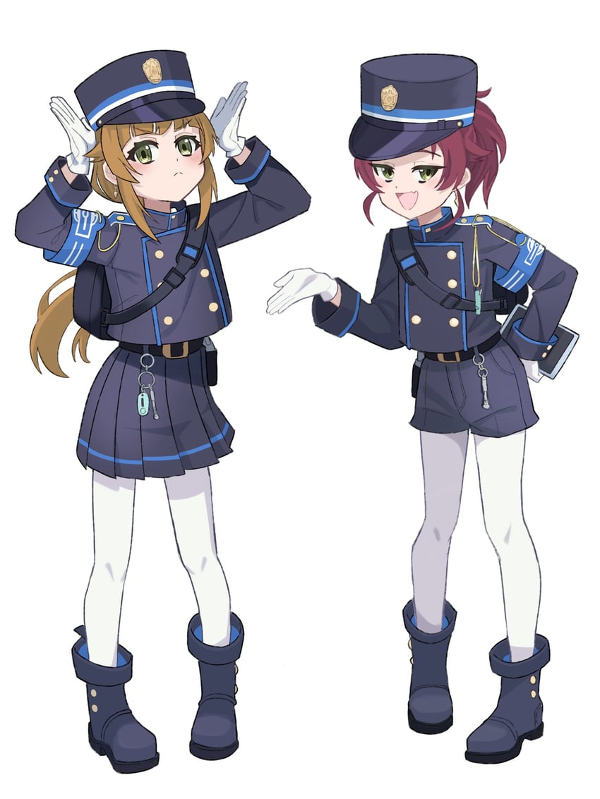 hikari, nozomi, norn greyrat, and aisha greyrat (blue archive and 1 more) drawn by lexile