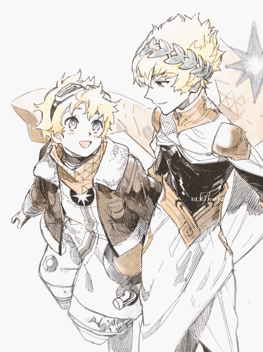 voyager and castor (fate and 1 more) drawn by rakikoko