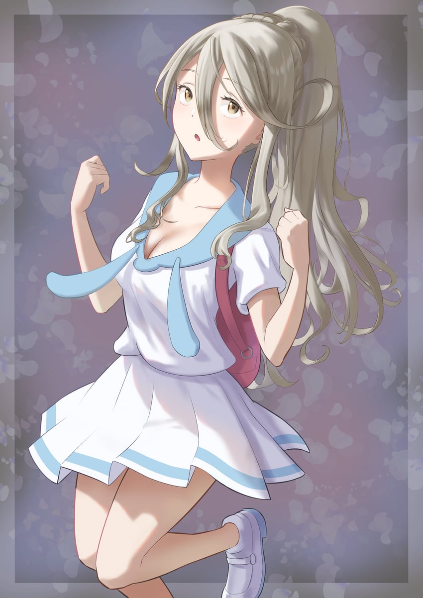 lillie and shikiya yumeko (pokemon and 2 more) drawn by hyakusyo69