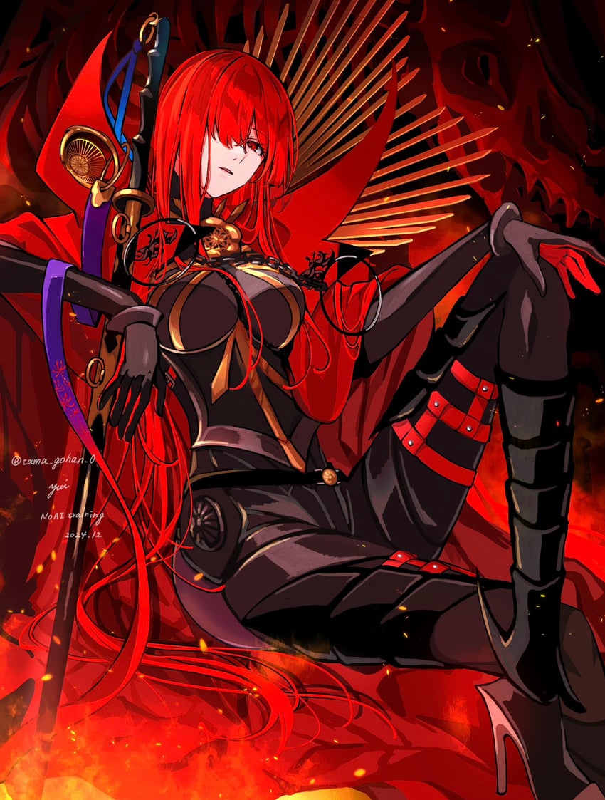 oda nobunaga (fate and 1 more) drawn by yui_(tamagohan)