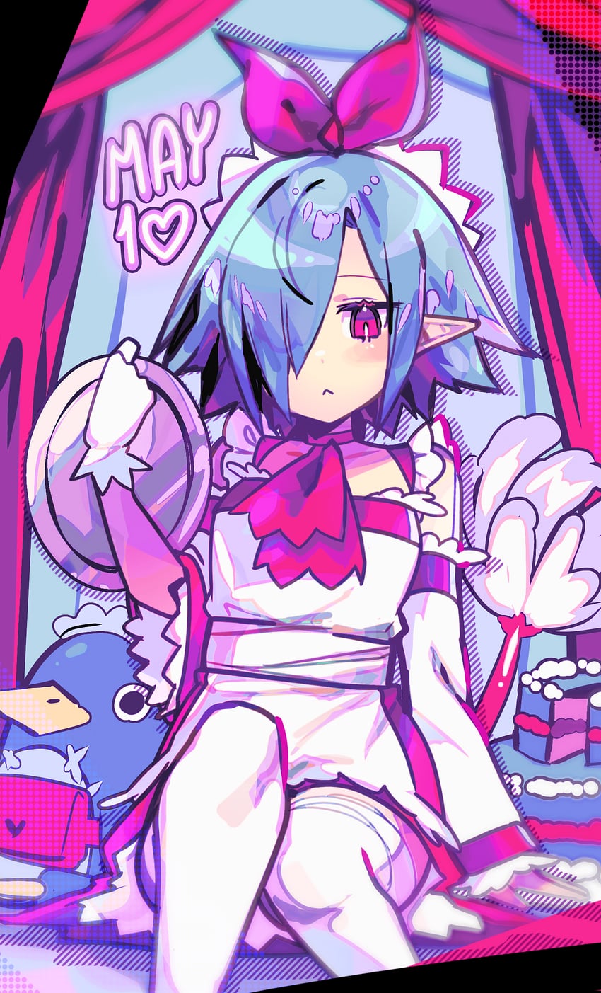 prinny and pleinair (disgaea and 1 more) drawn by anzu_(anzuhan)