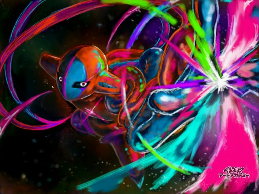 deoxys (pokemon and 1 more) drawn by py-2