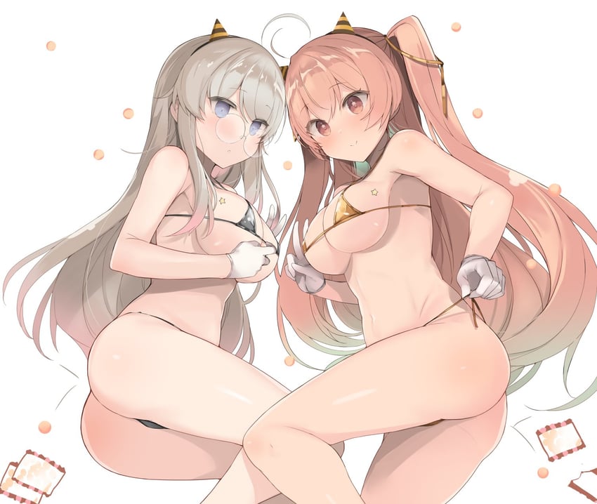johnston and heywood l. edwards (kantai collection) drawn by shin_(new)