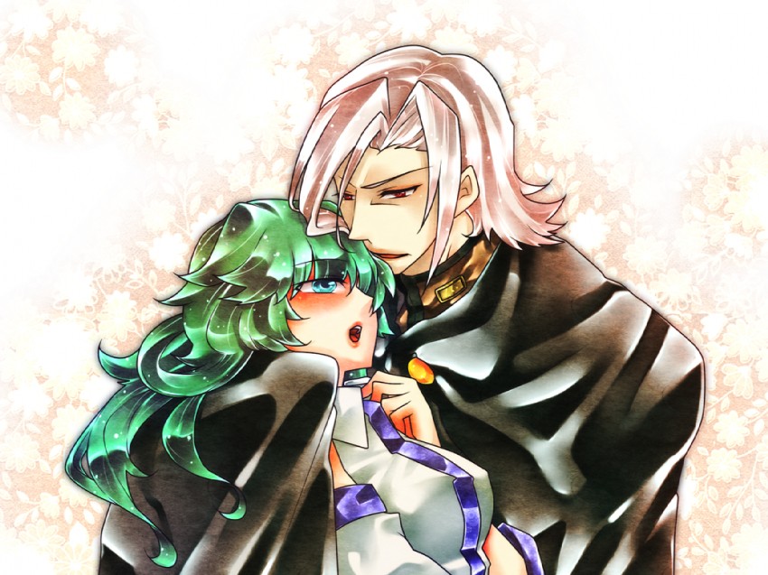 kochiya sanae and murakumo (touhou and 2 more) drawn by tobi_(discharge_cycle)