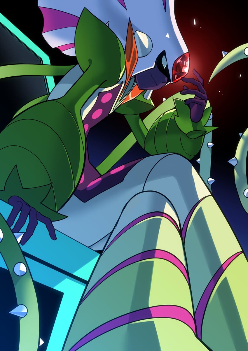 plantman.exe (mega man and 2 more) drawn by shimomu14
