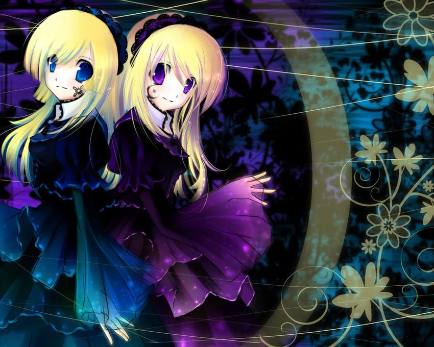 hortense and violette (sound horizon and 1 more) drawn by kerahna