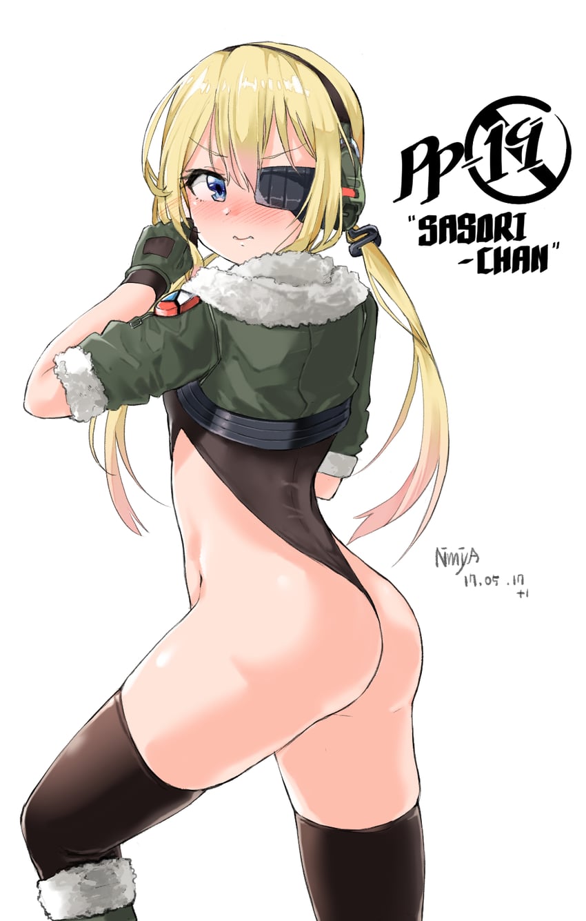 skorpion and pp-19 (girls' frontline) drawn by nimiya_(niminimisan)