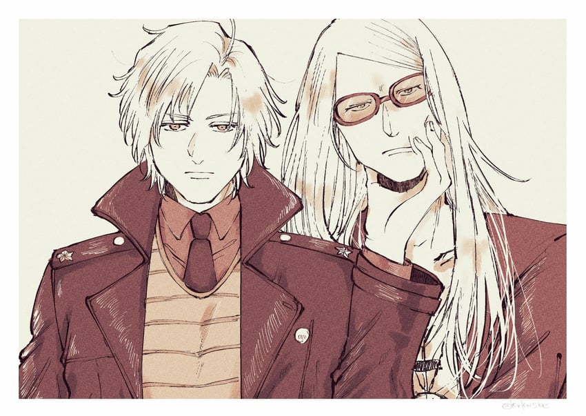 tezcatlipoca and daybit sem void (fate and 1 more) drawn by krkwske