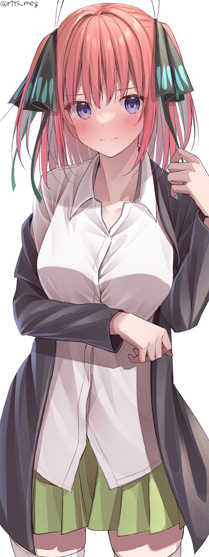 nakano nino (go-toubun no hanayome) drawn by kawai_ritsu_(rits_meg)