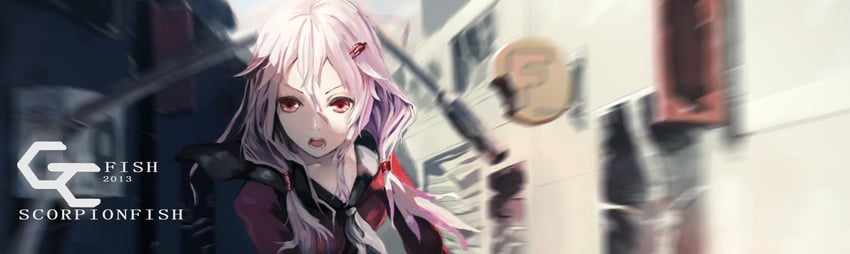 yuzuriha inori (guilty crown) drawn by scorpionfish