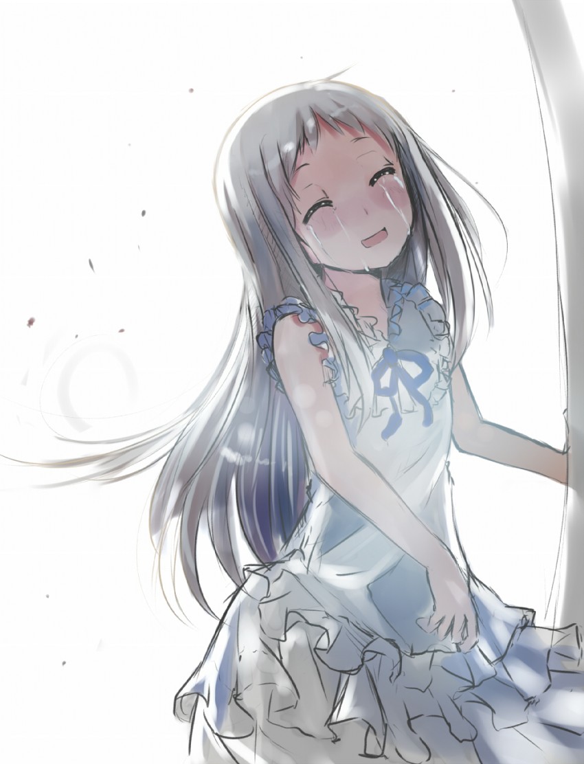 honma meiko (ano hi mita hana no namae wo bokutachi wa mada shiranai.) drawn by xephonia