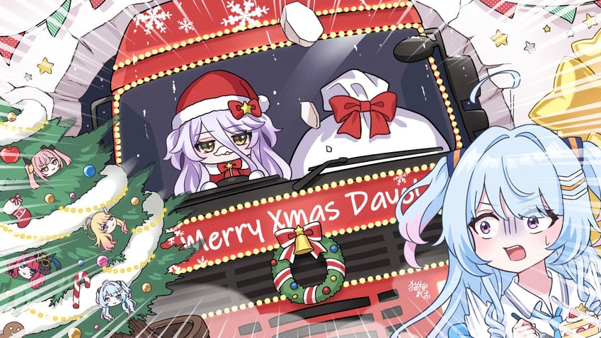 henya the genius and okamoto nagi (vshojo) drawn by nekoyanagi_reo
