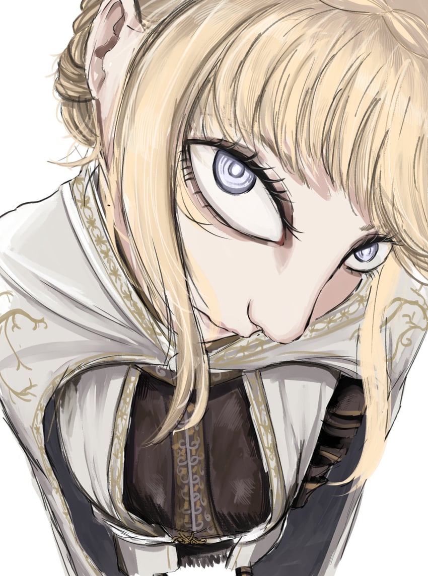 needle knight leda (elden ring and 1 more) drawn by sakku_art