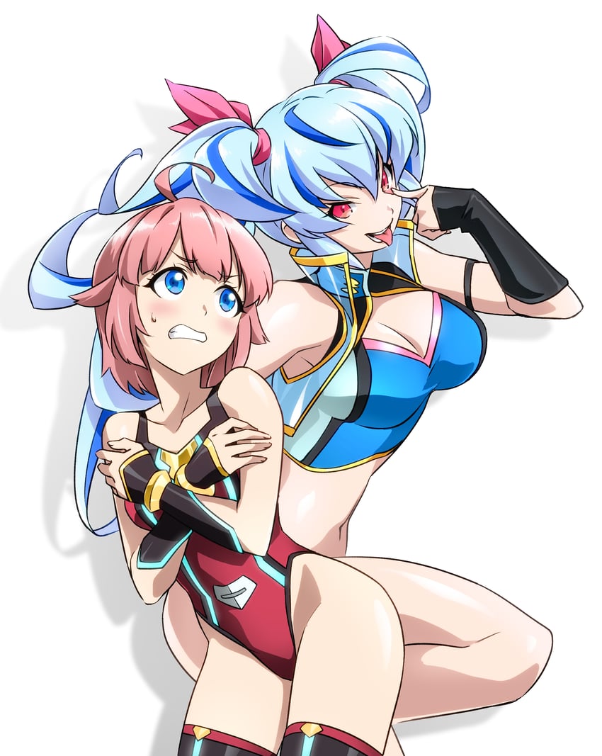 khara pacchio and rin (gundam and 1 more) drawn by tsunashima_shirou