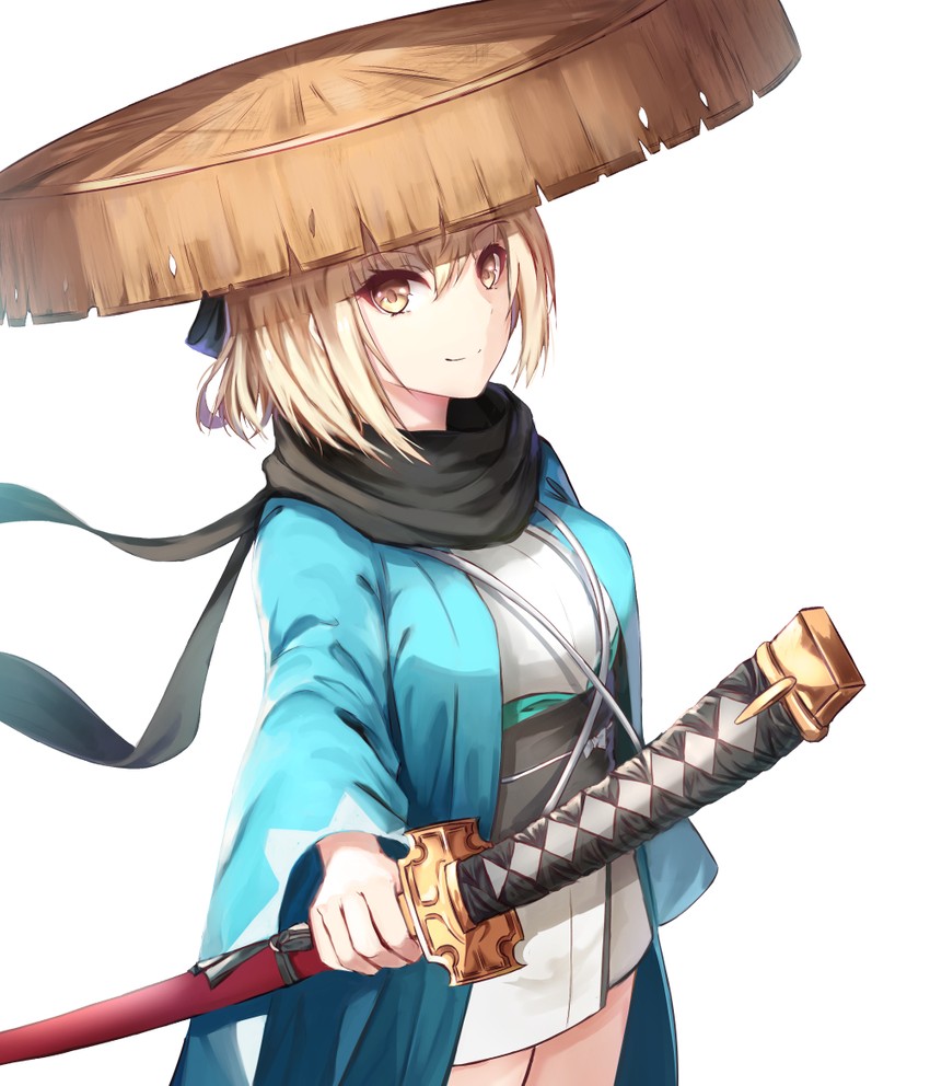 okita souji (fate and 1 more) drawn by blacktheif
