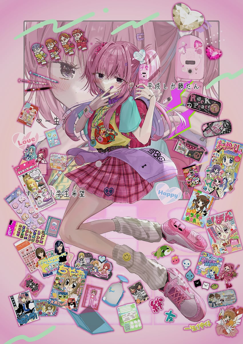 kinomoto sakura, kurumi erika, kero, hanasaki tsubomi, cinnamoroll, and 16 more (original and 21 more) drawn by shinanashina