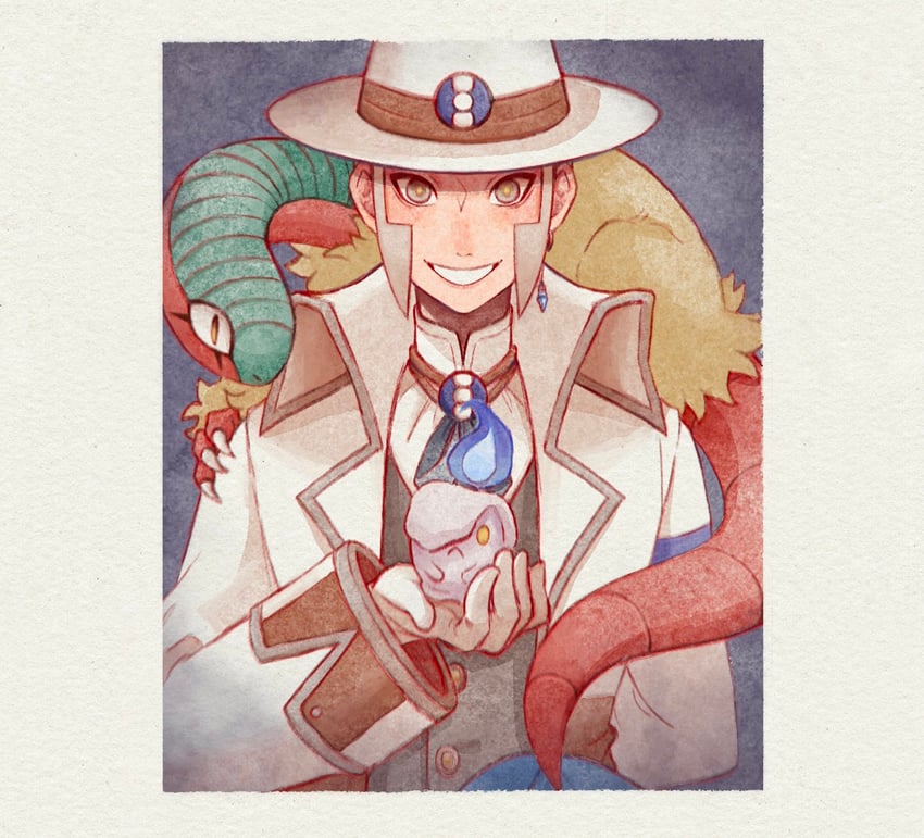 litwick, emmet, and archeops (pokemon and 1 more) drawn by submashell