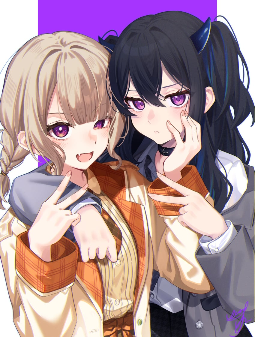 ichinose uruha and komori met (vspo!) drawn by tsuruya_(l_re10_l)