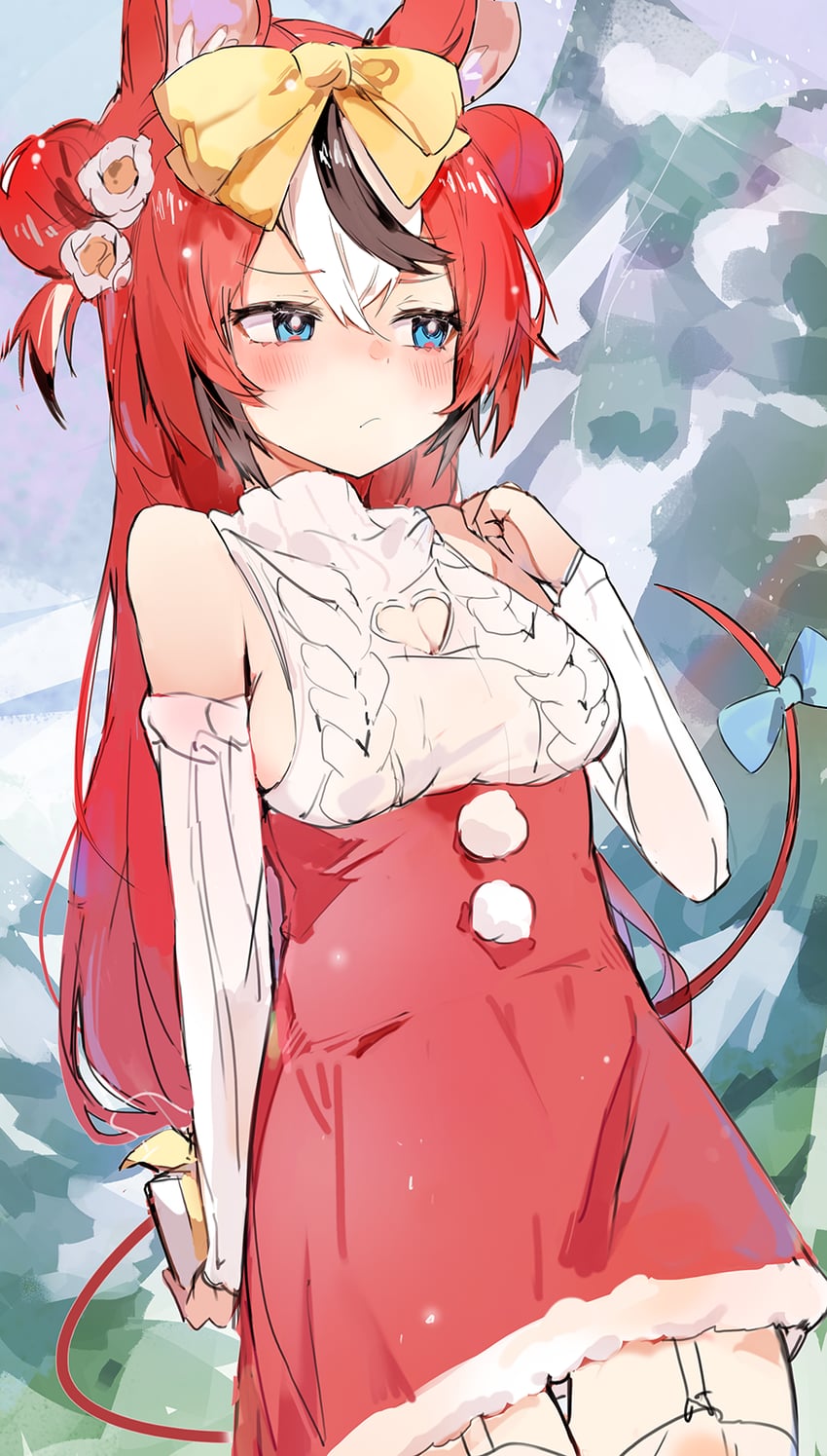 hakos baelz (hololive and 1 more) drawn by orobou
