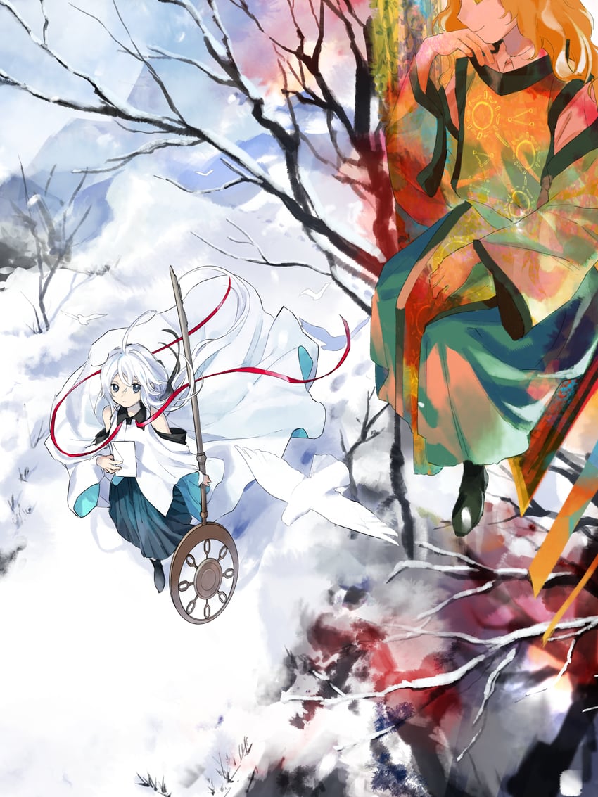 matara okina (original and 1 more) drawn by kaigen_1025