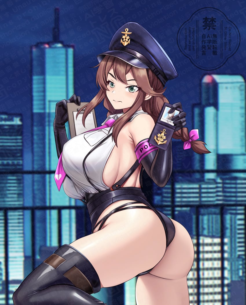 noshiro (kantai collection) drawn by tk8d32