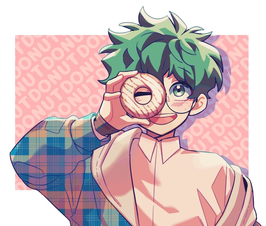 midoriya izuku (boku no hero academia) drawn by nimon