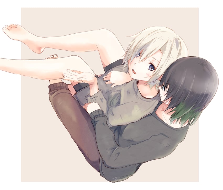 takasaki yu and mia taylor (love live! and 1 more) drawn by yagino_koneroku
