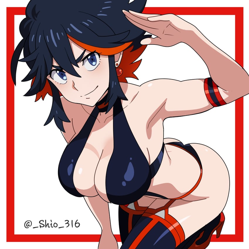 matoi ryuuko (kill la kill) drawn by shio_(zsp1jqohfr12495)