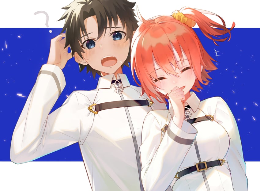 fujimaru ritsuka (fate and 1 more) drawn by ugusu24