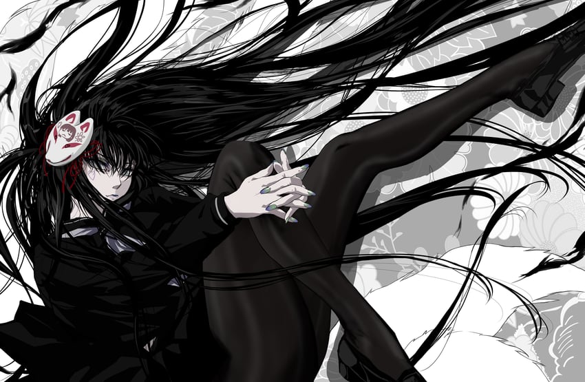 hagoromo gitsune (nurarihyon no mago) drawn by auge_(akd)