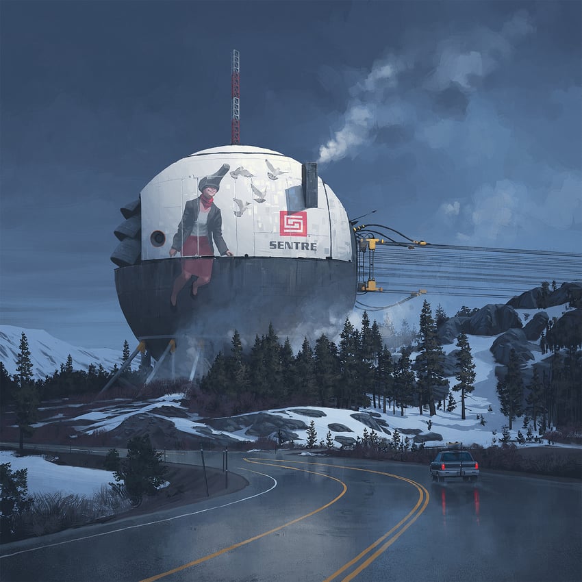 the electric state drawn by simon_stalenhag