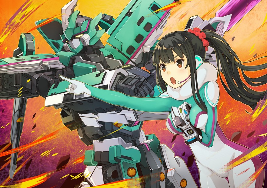 hayasugi hayato, kurebayashi yuzuki, and e5 hayabusa (wixoss and 2 more) drawn by kurosawa_tetsu