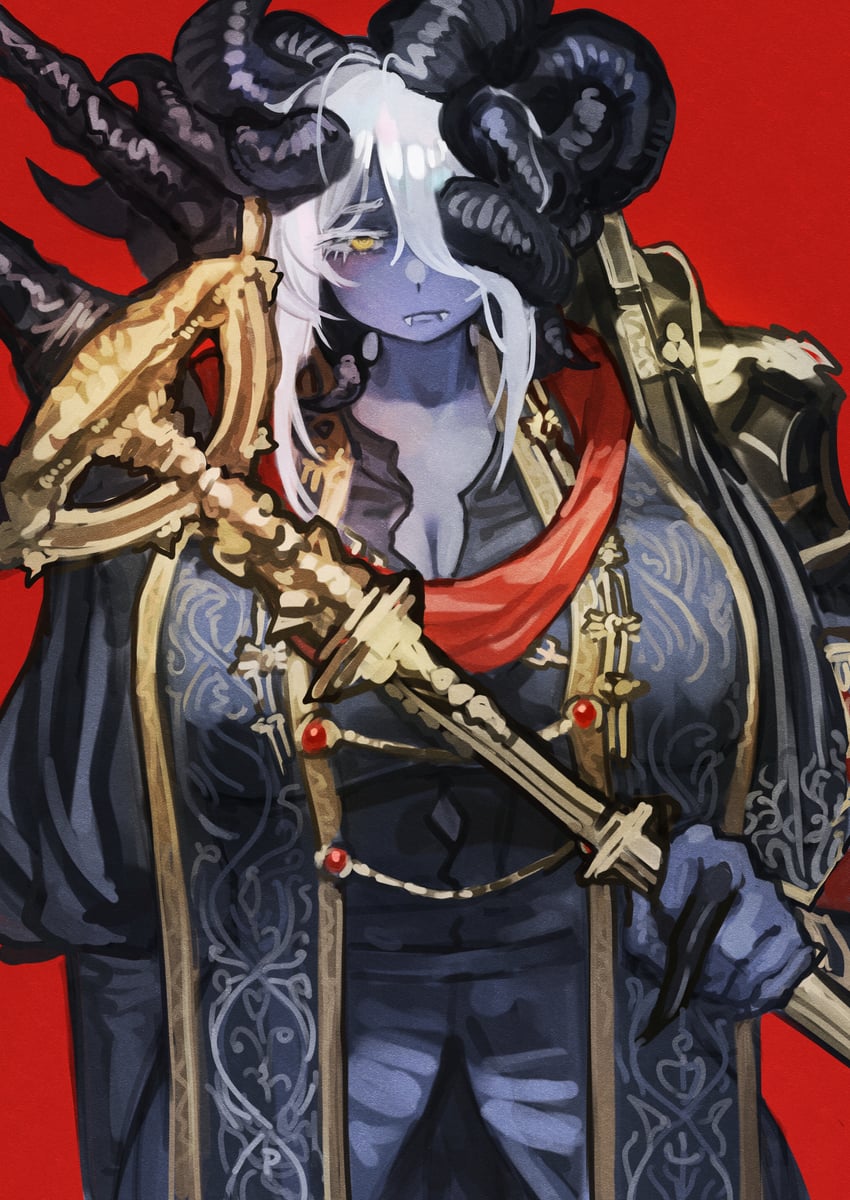 mohg lord of blood (elden ring) drawn by miao_jiangyou