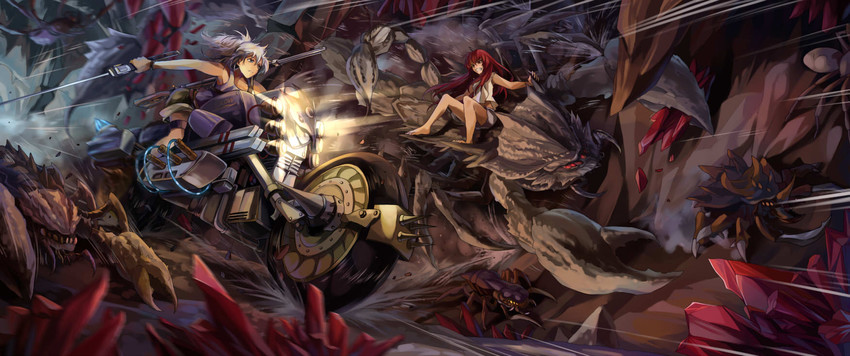pixiv fantasia and 1 more drawn by neko_(yanshoujie)