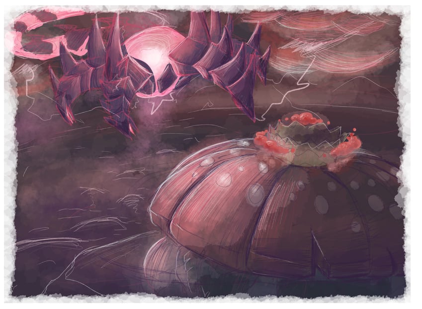 venusaur, eternatus, and gigantamax venusaur (pokemon) drawn by venusaur-propaganda