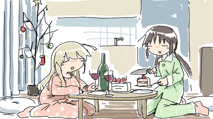 chito and yuuri (shoujo shuumatsu ryokou) drawn by tsukumizu_yuu
