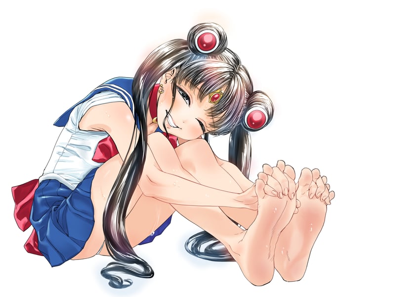 sailor moon and akebi komichi (bishoujo senshi sailor moon and 1 more) drawn by pp_bj