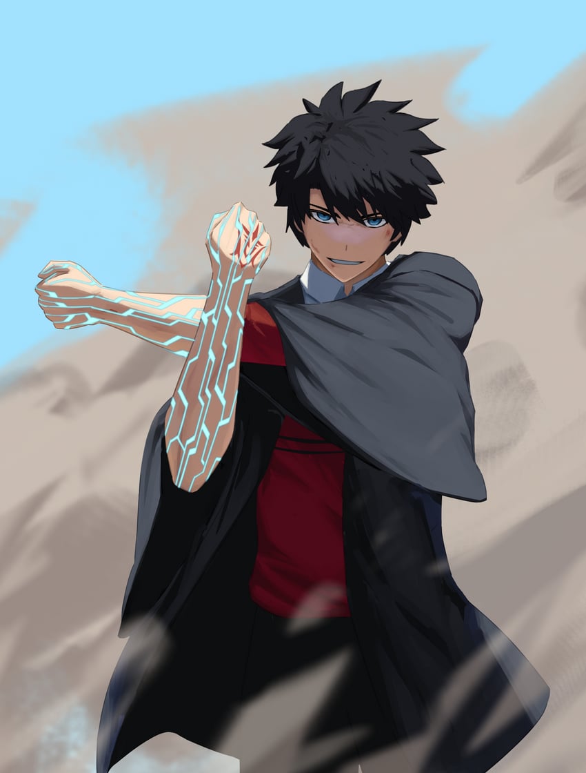 fujimaru ritsuka (fate and 1 more) drawn by paperpillar