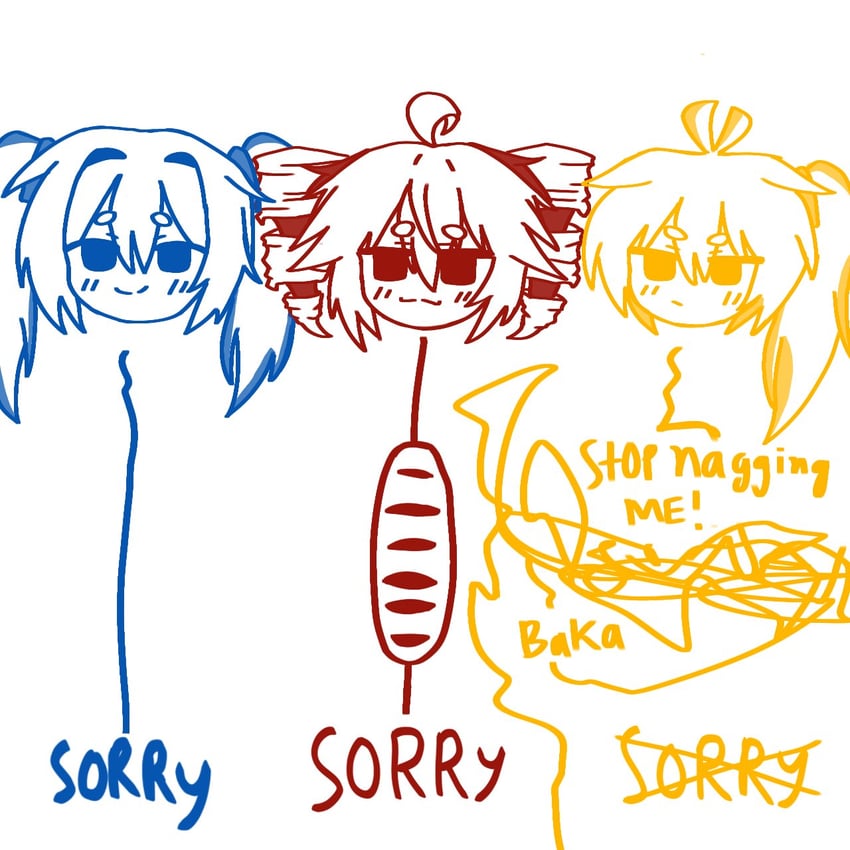 hatsune miku, kasane teto, and akita neru (vocaloid and 2 more) drawn by hirukoyuki850