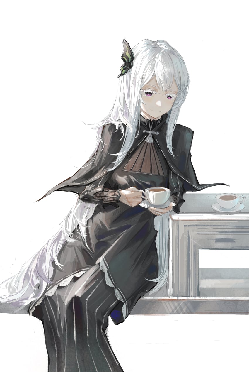 echidna (re:zero kara hajimeru isekai seikatsu) drawn by doki_illus