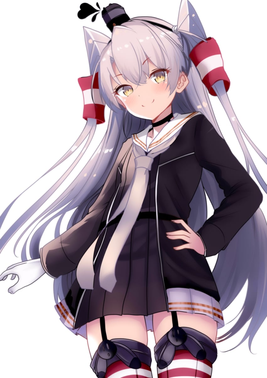 amatsukaze and amatsukaze kai ni (kantai collection) drawn by himura_moritaka