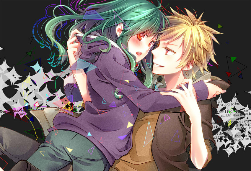 kido tsubomi and kano shuuya (kagerou project) drawn by yamika
