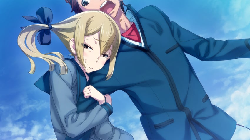 koujiro frau and yashio kaito (robotics;notes) drawn by fukuda_tomonori