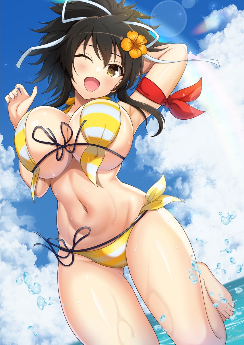asuka (senran kagura and 2 more) drawn by pinesphere