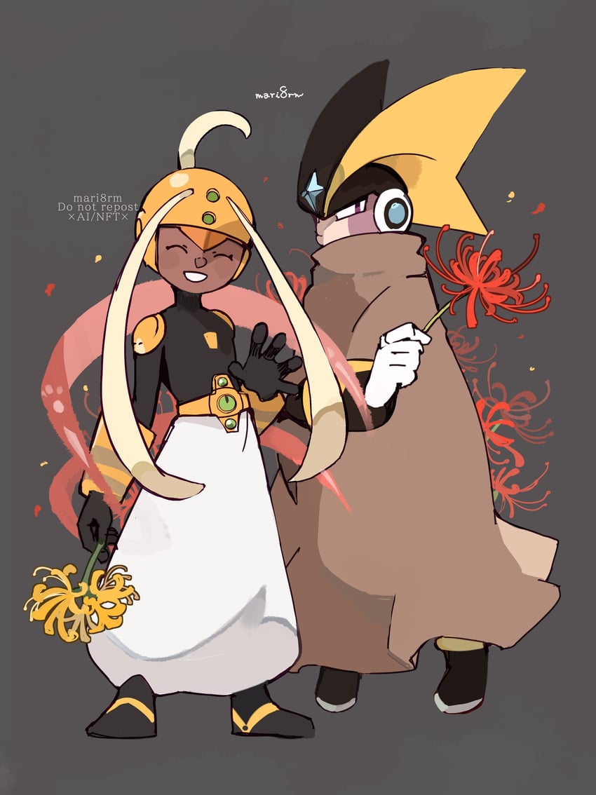 bass.exe and serenade (mega man and 2 more) drawn by yukikokoro