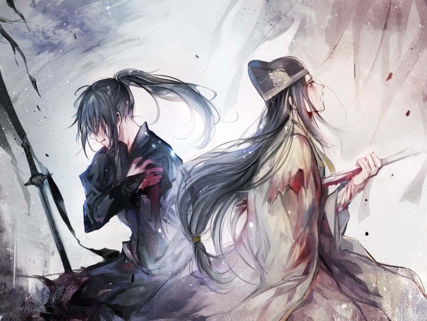 xue yang and jin guangyao (modao zushi) drawn by rakkyhappy