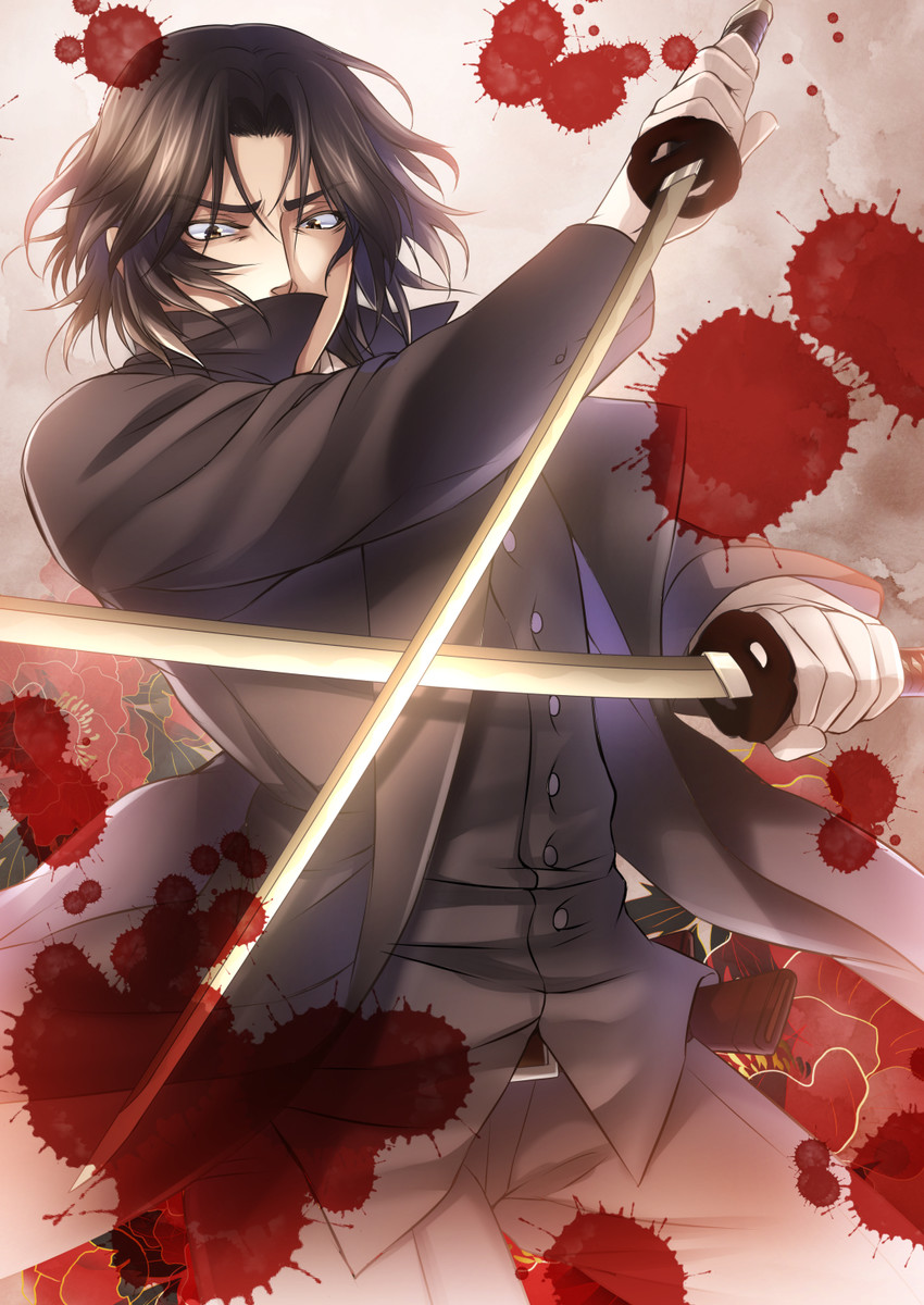 hijikata toshizou (drifters) drawn by hatori_mia