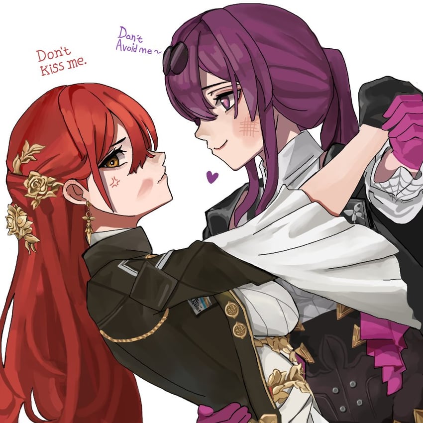 kafka and himeko (honkai and 1 more) drawn by capkal